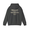 Presence Over Performance Hoodie — Inspirational Back Print Sweatshirt
