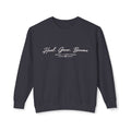 Heal. Grow. Become. Crewneck Sweatshirt — Inspirational Self-Care Pullover