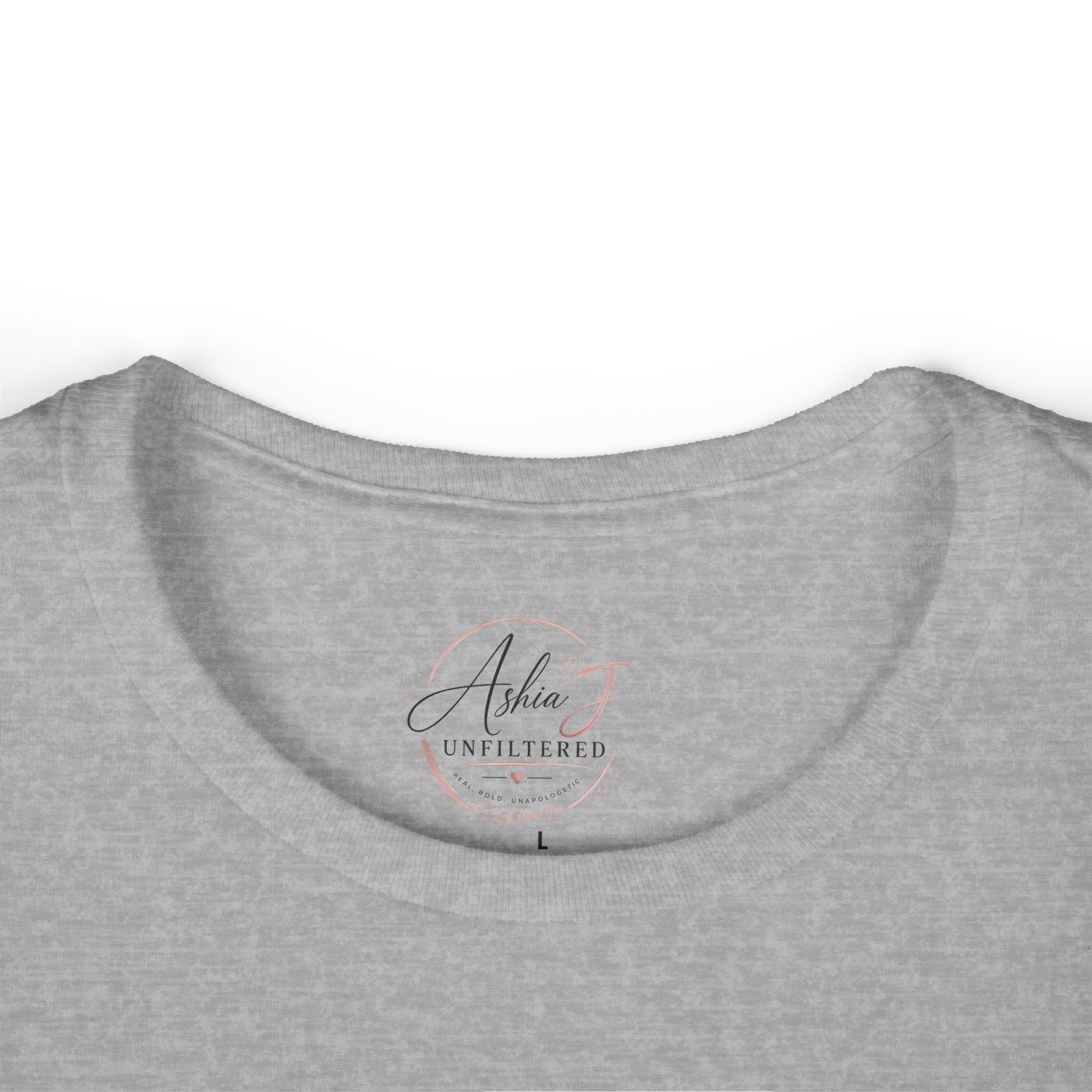 Real Raw Redeemed Women's Tee — Floral Inspirational Christian Shirt