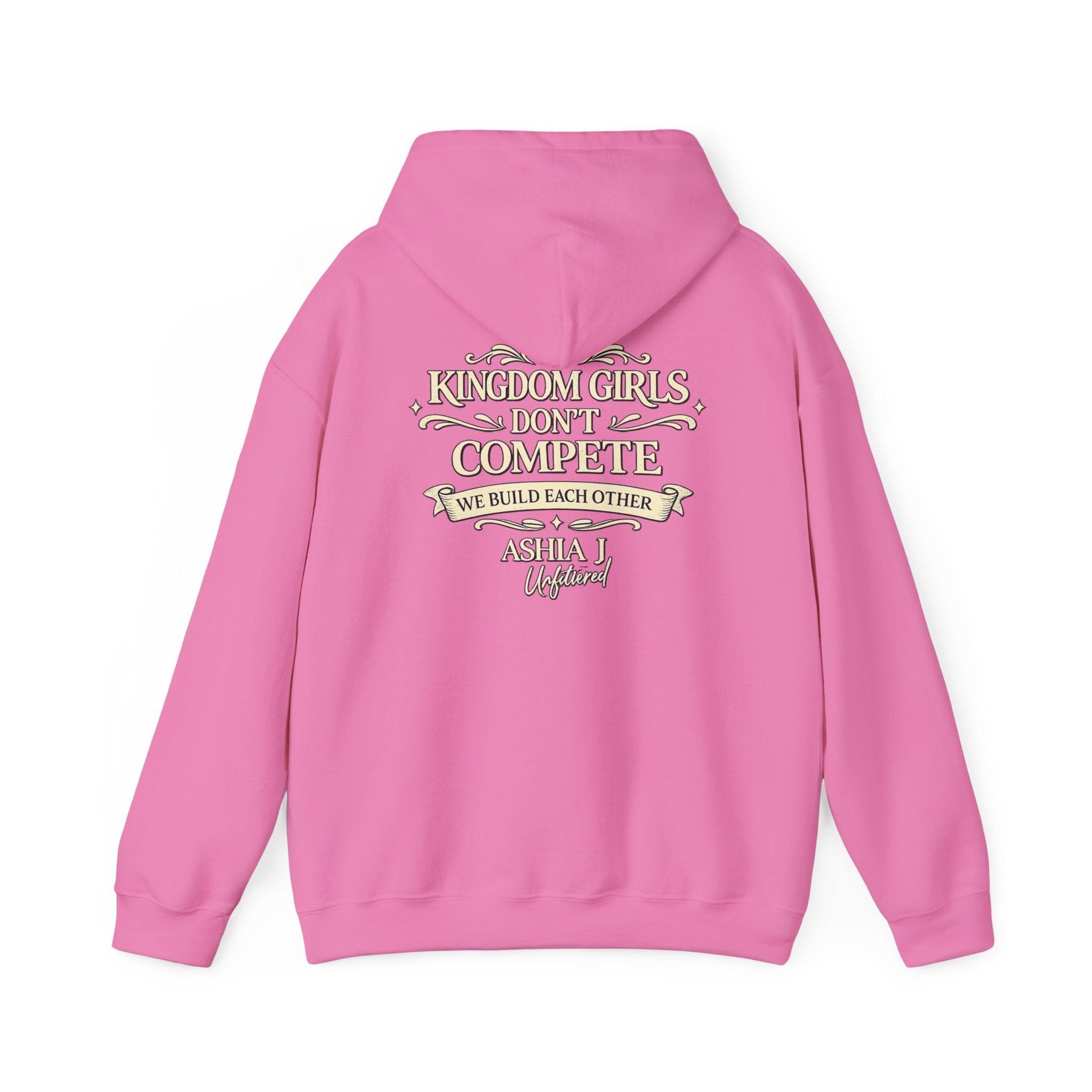 Kingdom Girls Don’t Compete Hoodie — Inspirational Christian Crewneck