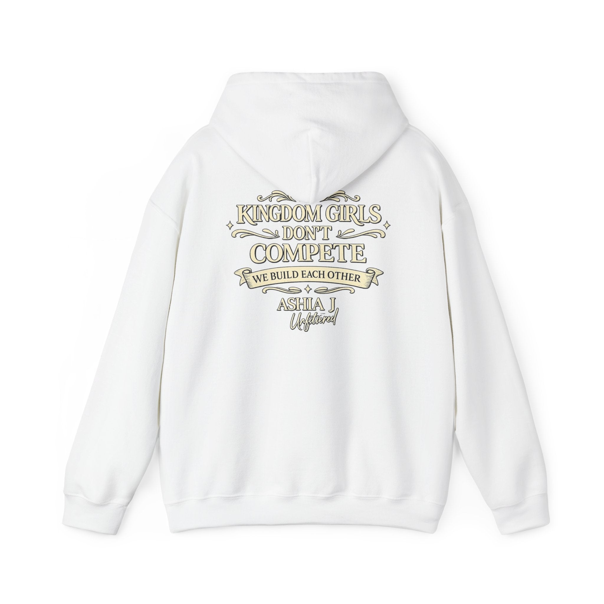 Kingdom Girls Don’t Compete Hoodie — Inspirational Christian Crewneck