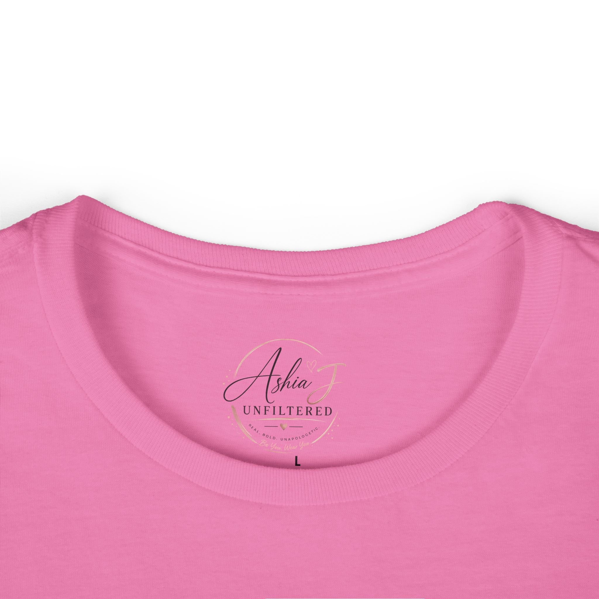 Real Raw Redeemed Women's Tee — Floral Inspirational Christian Shirt