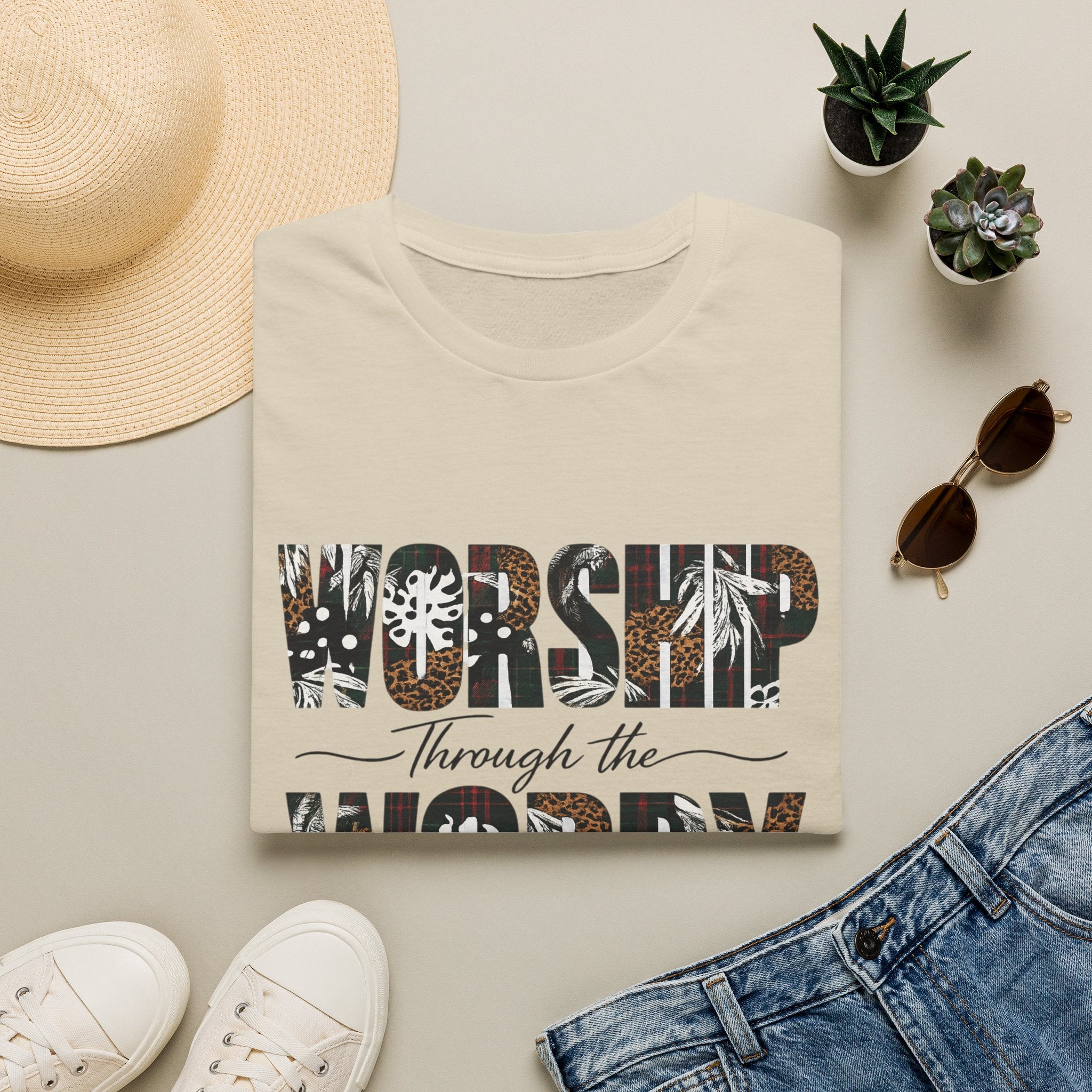 Worship Through the Worry T-Shirt