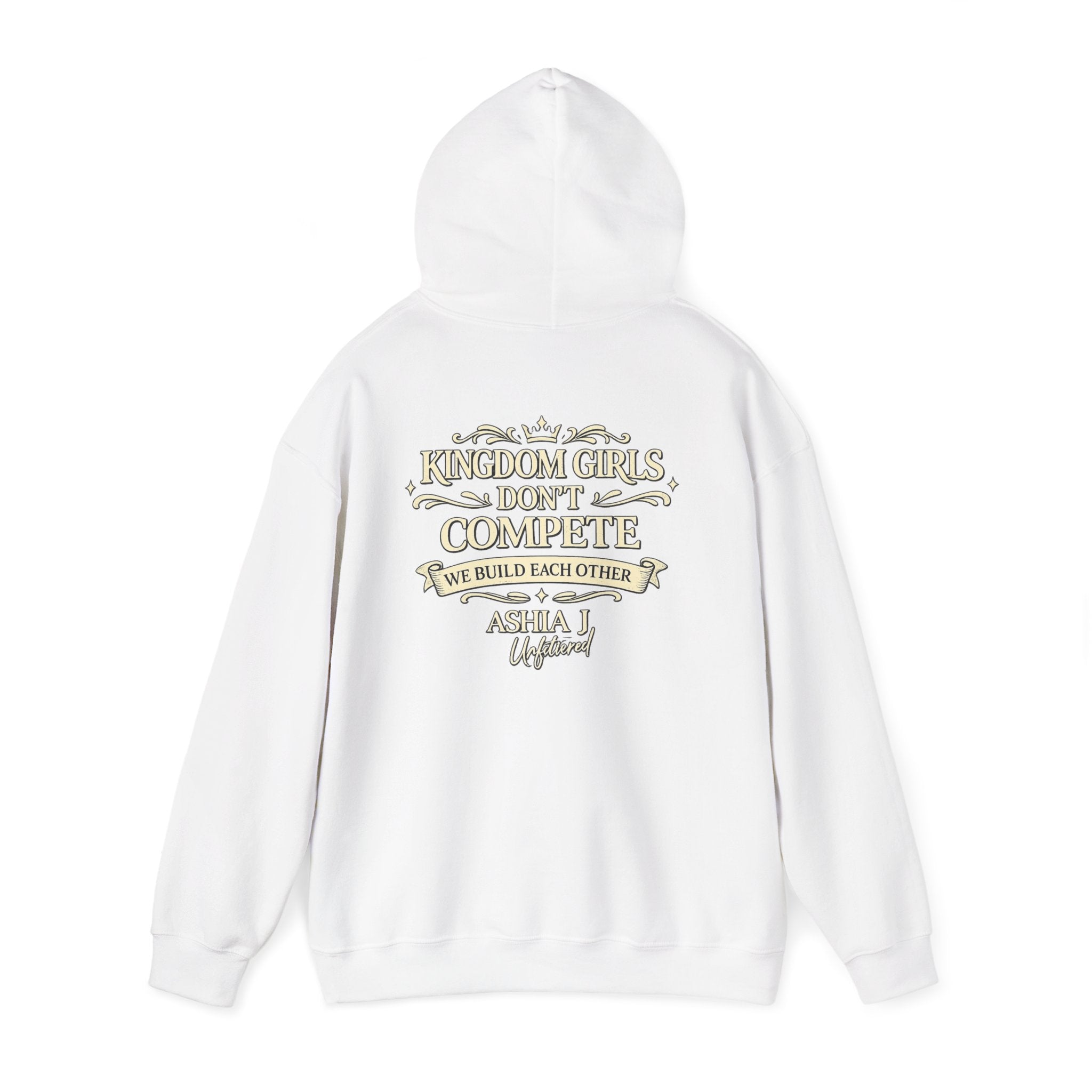 Kingdom Girls Don’t Compete Hoodie — Inspirational Christian Crewneck