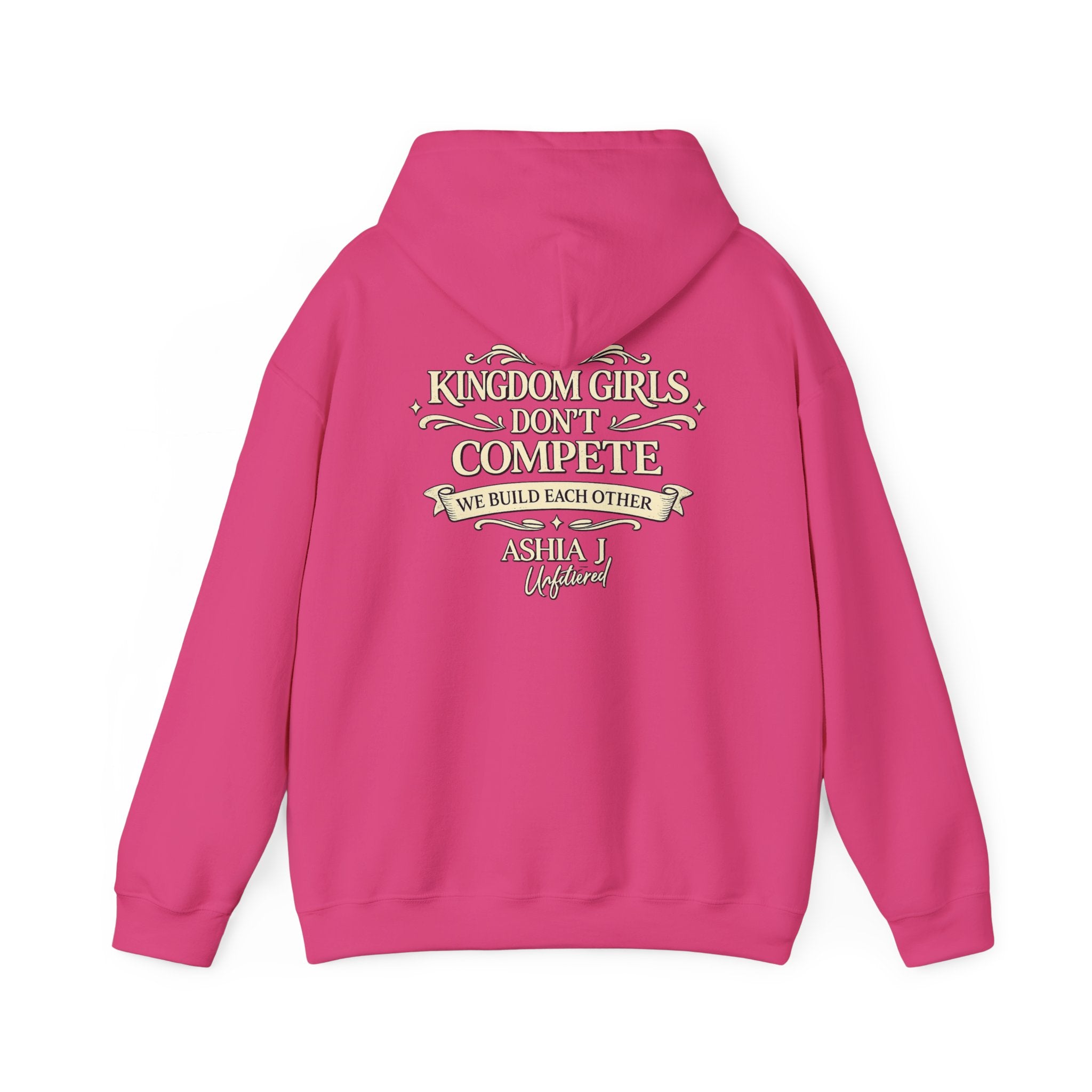 Kingdom Girls Don’t Compete Hoodie — Inspirational Christian Crewneck
