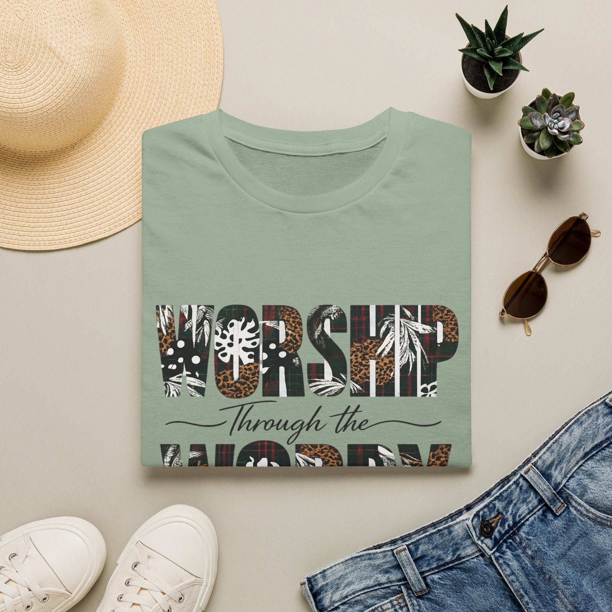 Worship Through the Worry T-Shirt