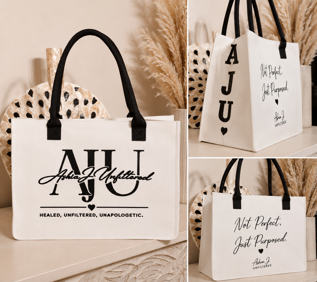 The Becoming Collection | Inspirational Carryall Tote