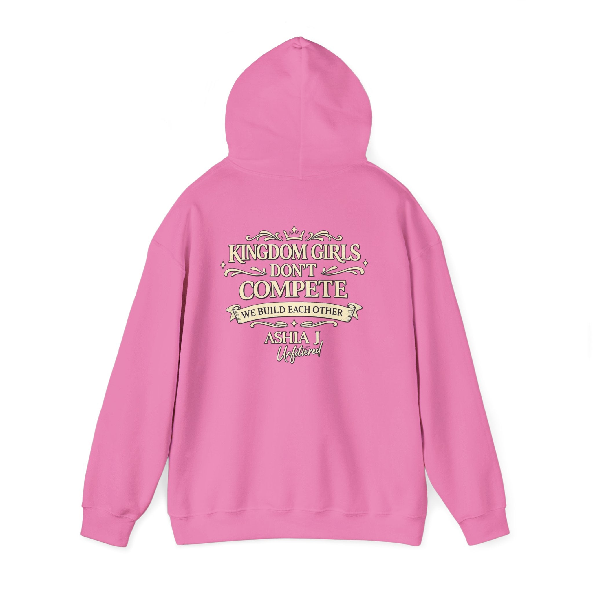 Kingdom Girls Don’t Compete Hoodie — Inspirational Christian Crewneck