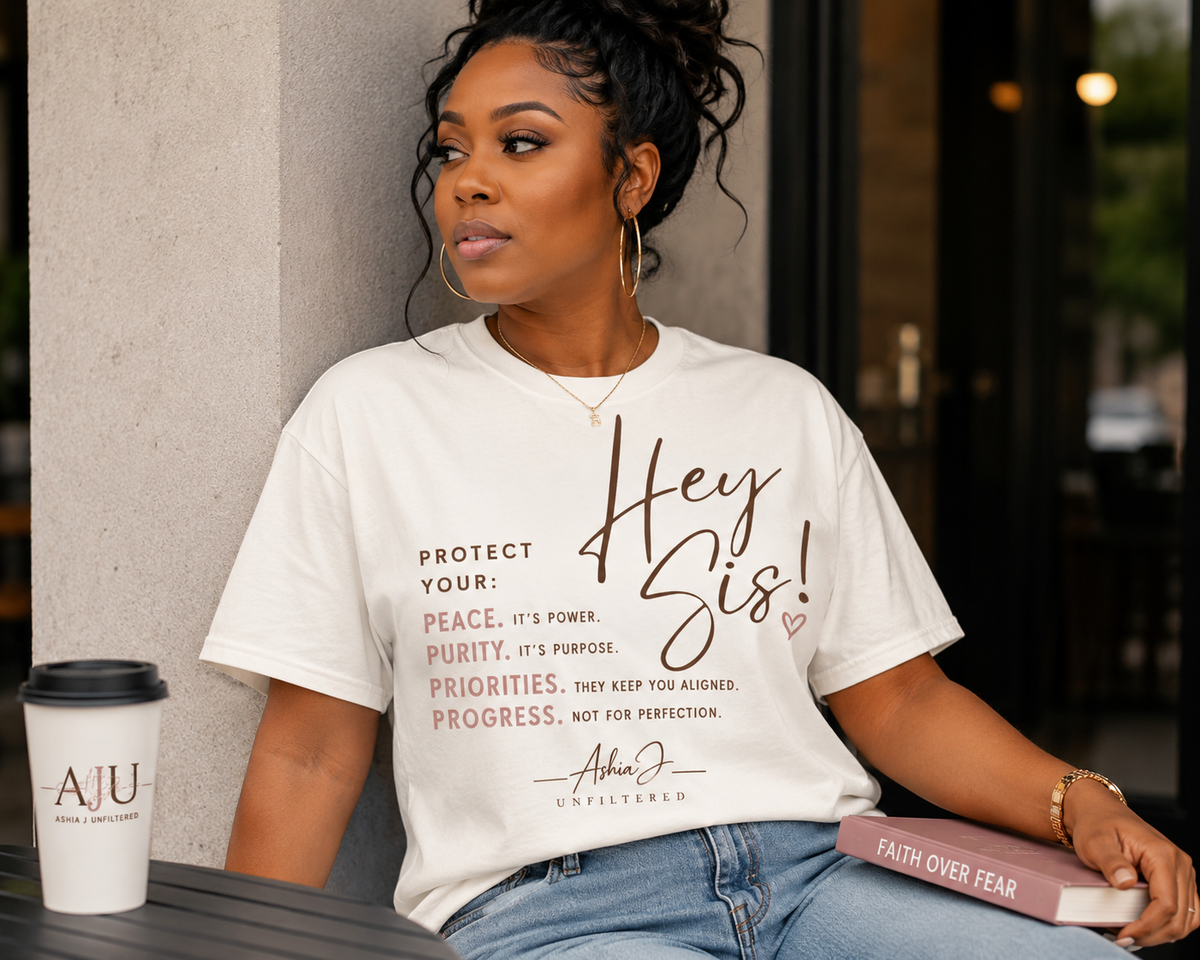 Hey Sis! Protect Your Peace Graphic Tee