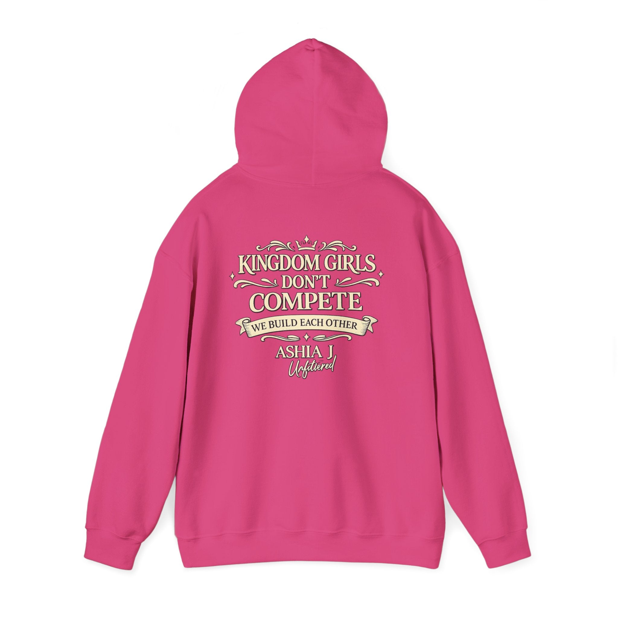 Kingdom Girls Don’t Compete Hoodie — Inspirational Christian Crewneck