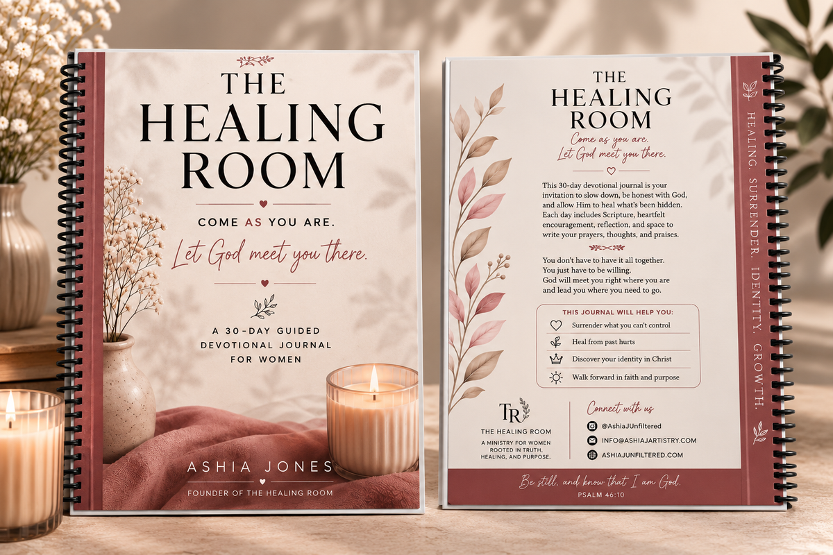 The Healing Room: A 30-Day Guided Devotional Journal for Women