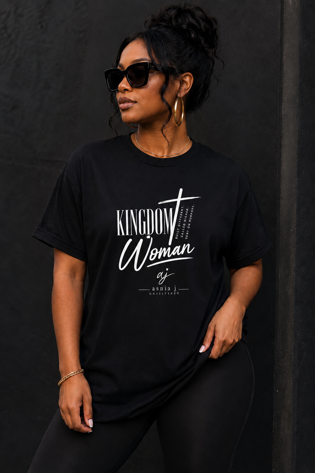 Kingdom Woman Cross Tee