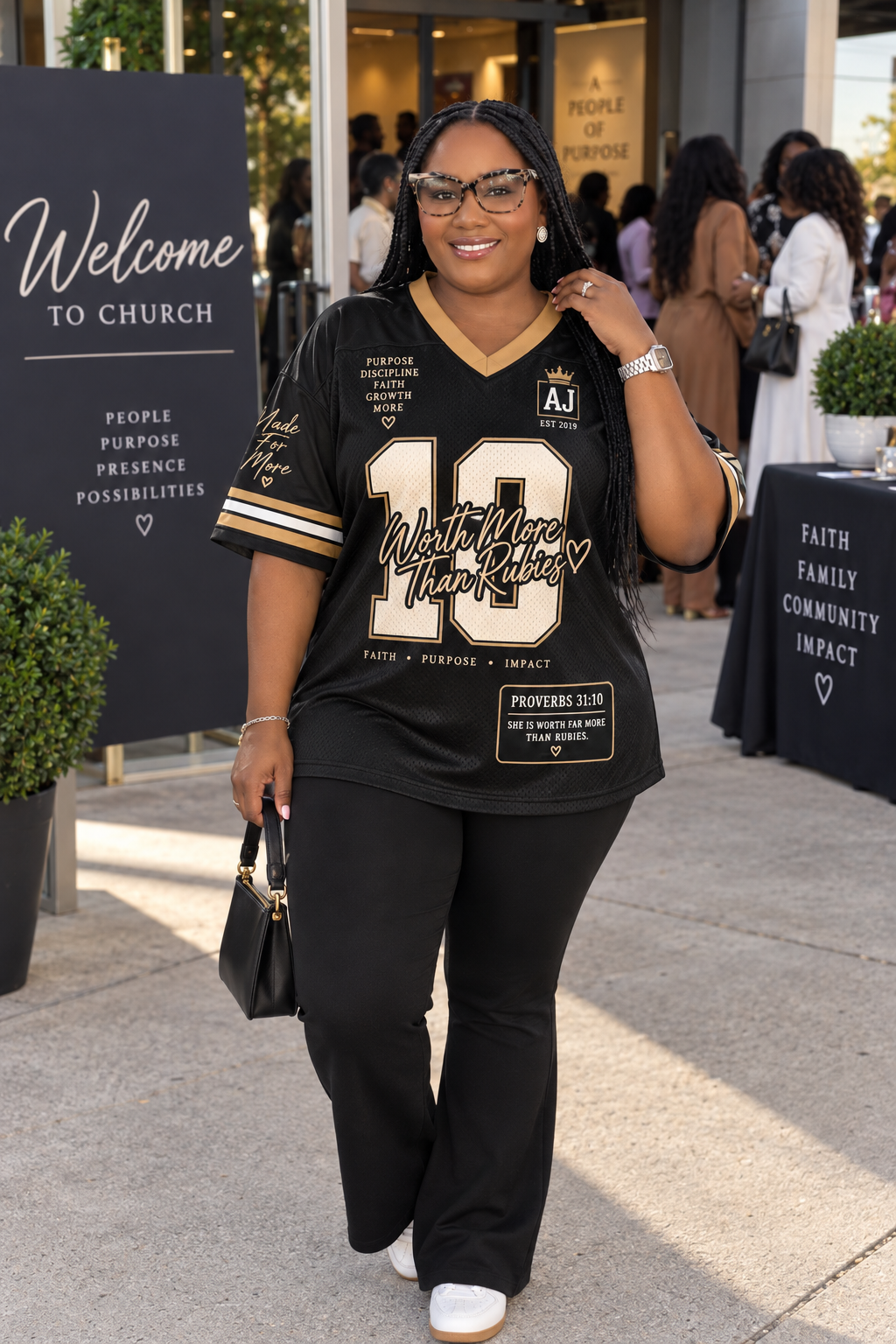 Woman of Purpose Jersey | Proverbs 31:10