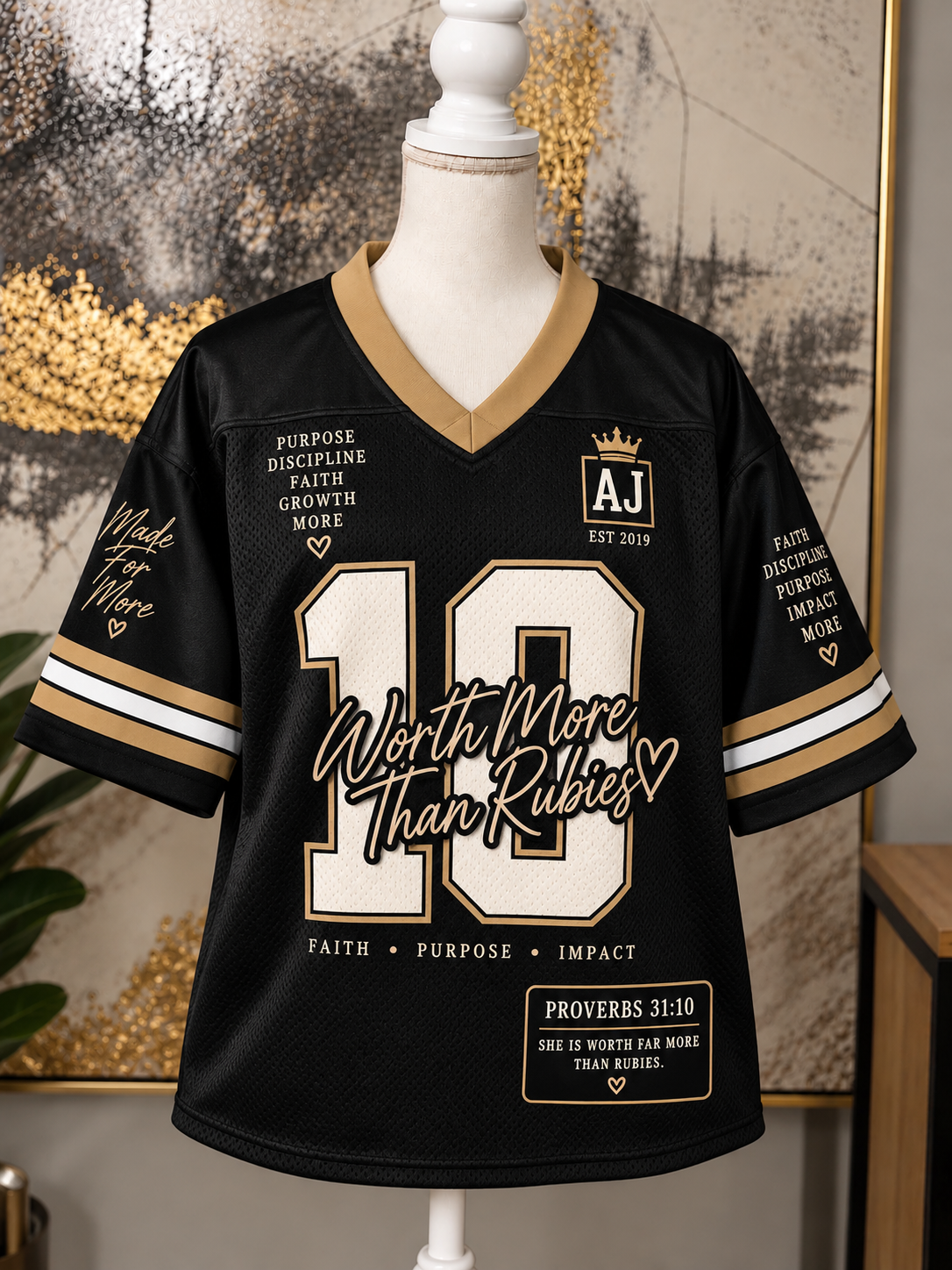 Woman of Purpose Jersey | Proverbs 31:10